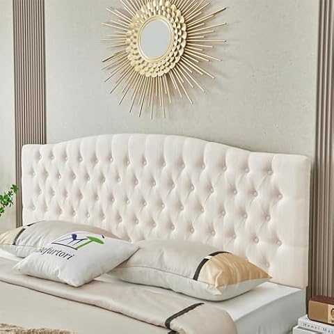 Befurtori Linen King Headboard Cover