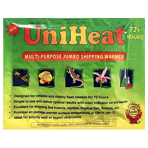 Uniheat 90 Pack 72 Hour Heat Pack - for Baby Chicks, Plants, Fish and Retiles (90 Pack) Cover