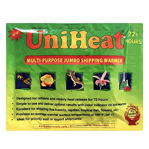 Uniheat 90 Pack 72 Hour Heat Pack - for Baby Chicks Plants Fish and Retiles (90 Pack)