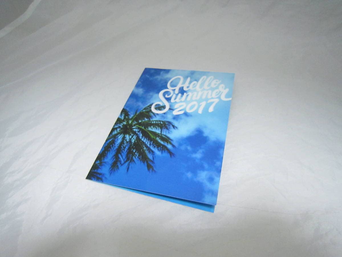 Amazon.co.jp: B'z ファンクラブ 2017年 暑中見舞い SUMMER GREETING