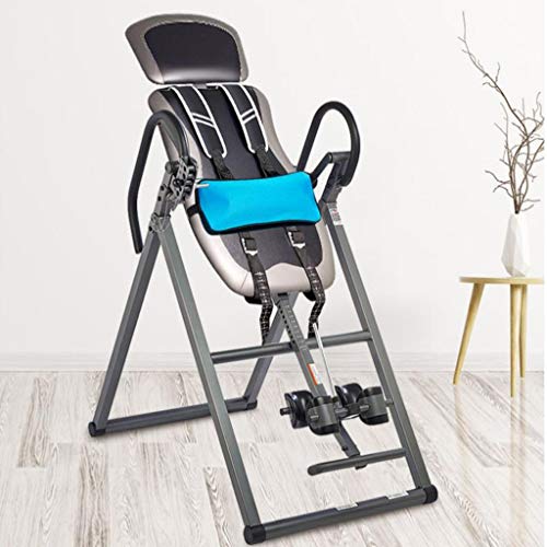 LDDLDG Tabla de Inversión Unisex Tabla de la inversión for Adultos con Almohada Lumbar/Vertical Completa Inversion