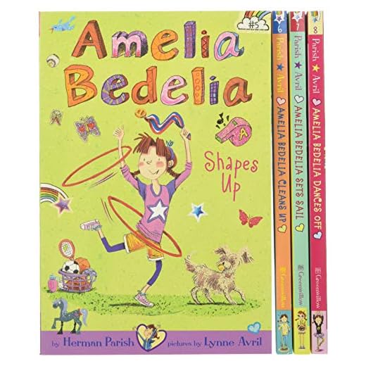 Amelia Bedelia Chapter Book 4-Book Box Set #2: Books 5-8