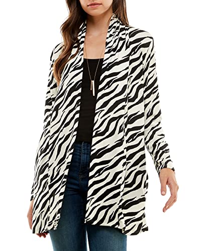 Women's Casual Lightweight Open Front Cardigans with Pockets and Formal Thin Kimono Duster Sweater Cardigan2