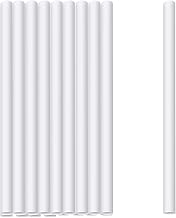 16 Pcs 9.5x0.4 Inch White Cake Dowel Rods Plastic Cake Dowels Straws Cake Rods and Support Cake Support Rods Cake Stacking Straws Cake Sticks Support Rod Cake Rods for Stacking Cake Dowels Tiered Cake