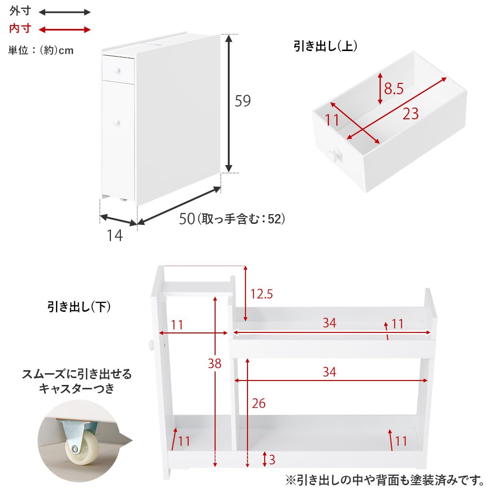 Amazon｜HAGIHARA(萩原) 完成品 狭いトイレでも置けるスリムトイレ