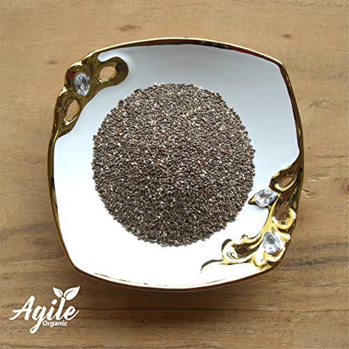Image of Chia Seeds 500gm - Raw Chia Seeds | Seeds For Eating | Diet Snacks | Seeds for Weight Loss | High Protein Seeds | Rich in Omega 3 | Chia Seed 500g