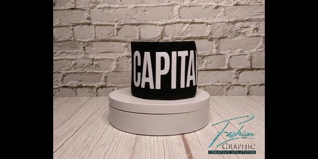 Fascia Da Capitano Calcio Elasticizzata - Regolabile Per Adulti, Made In Italy