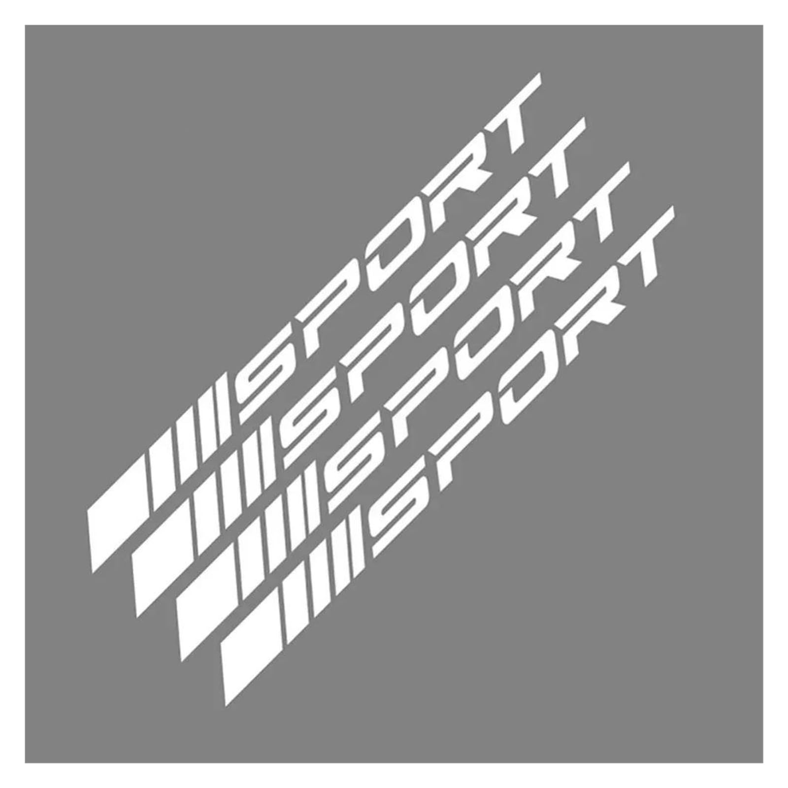 Car Stickers Wheels Rims Sport Racing Decals Cool Auto Styling SUV Truck Window Body Decoration