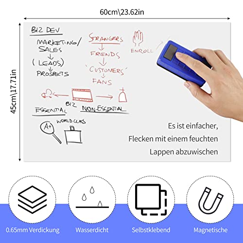 StarryTiger Lavagna Cancellabile, Lavagna Adesiva