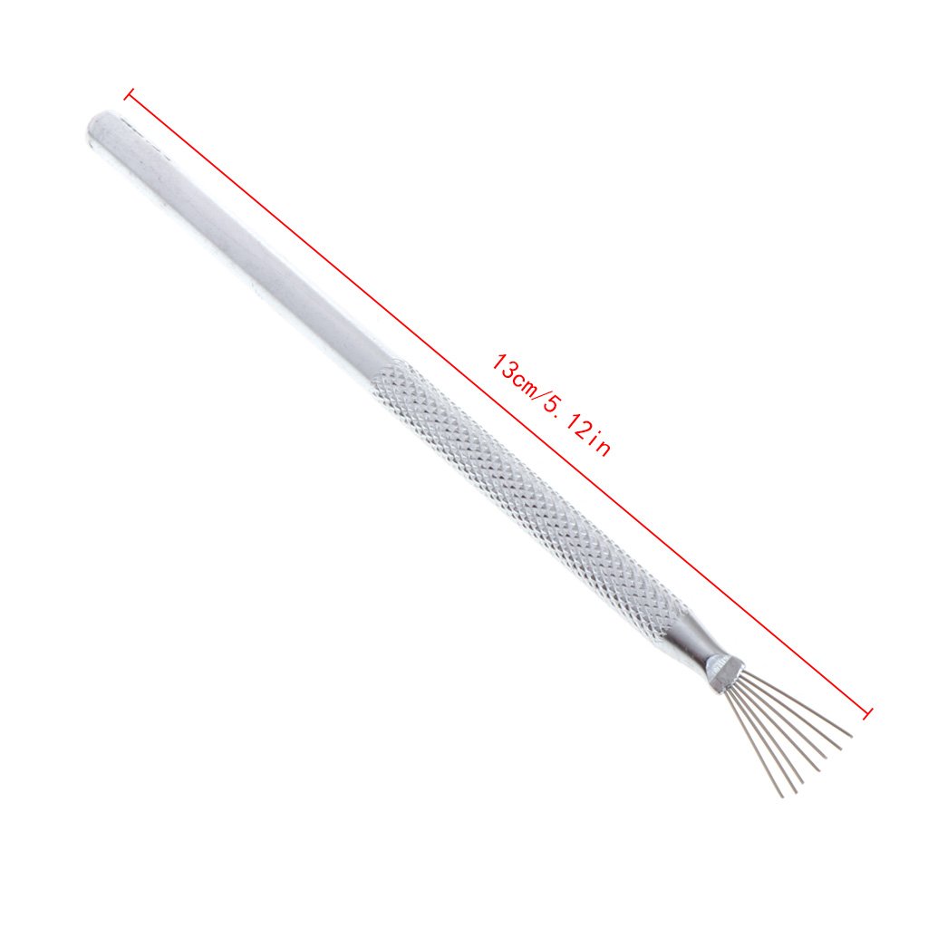 Shntig Pin Clay Sculpture Needle Steel Wire Brush Metal Modelling Tools Silicone Molds for Epoxy Resin Tray