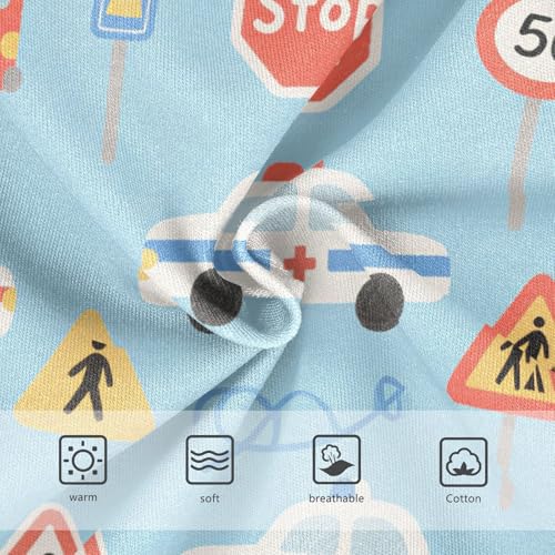 GuoChe Cotton Briefs Soft Panties Organic Cotton Toddler Underwear for Baby Girls in Sizes 2T-8Y3