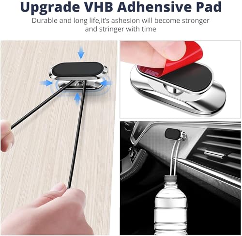 Image of Magnetic Car Dashboard Mobile Holder with 360 Rotation | 8X Strong Magnet Phone Mount | Universal Smartphone Stand