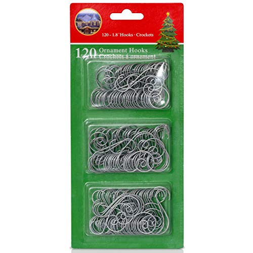 R N' D Toys RD-120 Tree Ornament Hooks - Christmas Tree Decorating Metal Wire Hangers thumb #4