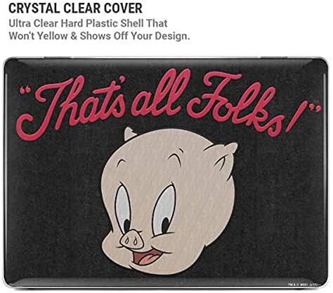 Skinit Case + Skin Compatible with MacBook Air 13in (2020) - Officially Licensed Warner Bros Porky Pig Thats All Folks Design