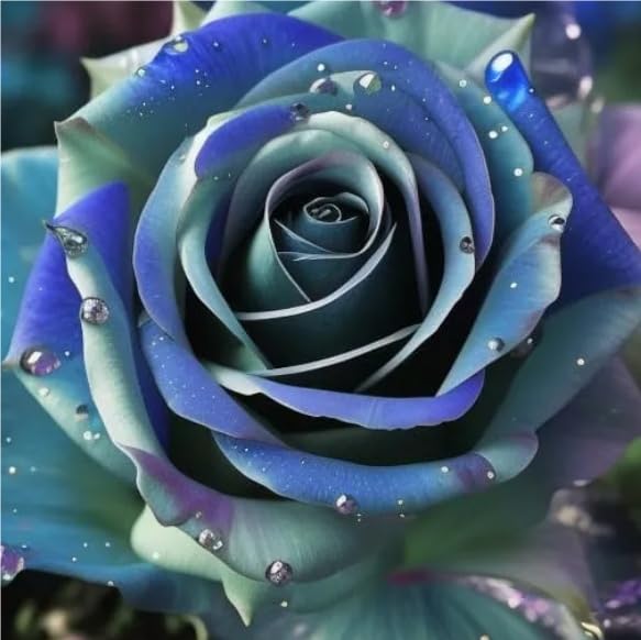 Brillante Bulbi di Rosa - Perenne, Colori vivaci, Bassa Manutenzione, Decorazione d'Interni-5 Bulbi-C
