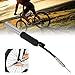 OUKENS Mini Bike Pump, Portable Bicycle Hand Pump, Aluminum Alloy Tire Air Inflator Pump for Bike Bicycle
