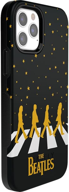 Casely iPhone 12 Pro Max Case | Night Walk | The Beatles Abbey Road Dual Image | Bold Protective Design | Compatible with MagSafe - Image 2