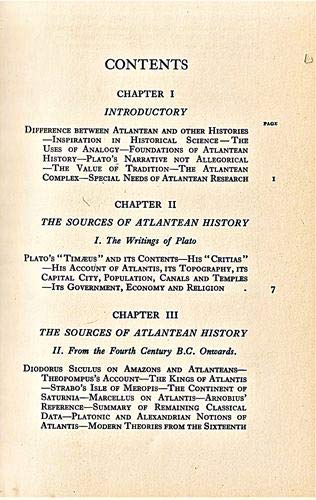 The History of Atlantis B001NF5R2M Book Cover
