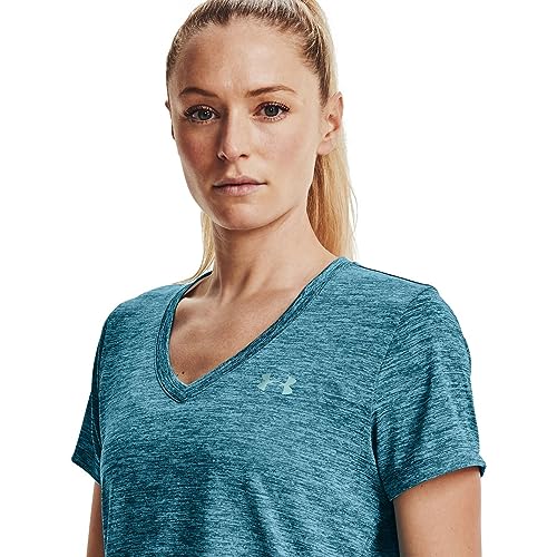 Image of Under Armour Women's Tech V-Neck Twist Short-Sleeve T-Shirt