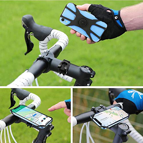 Yongqin Suporte de celular para bicicleta removível de silicone para veículo elétrico motocicleta su