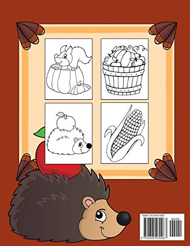 Fall Coloring Books for Kids: A beautiful Autumn coloring book image 4