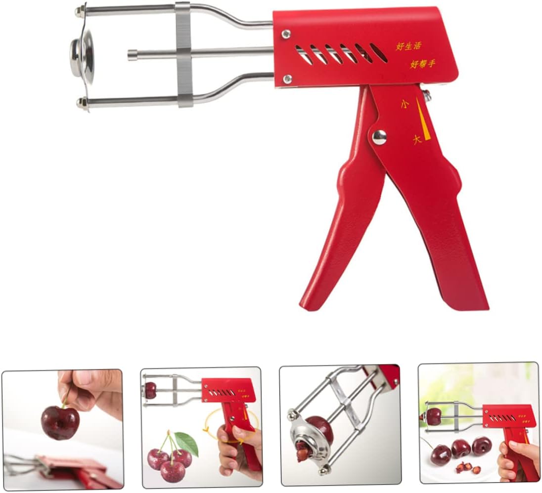 Stainless Steel Fruit Corer Tool Practical Core for Apples Mangoes More Easy to Clean Kitchen Gadget with Labor Saving Handle Essential Fruit Pitter for Effortless