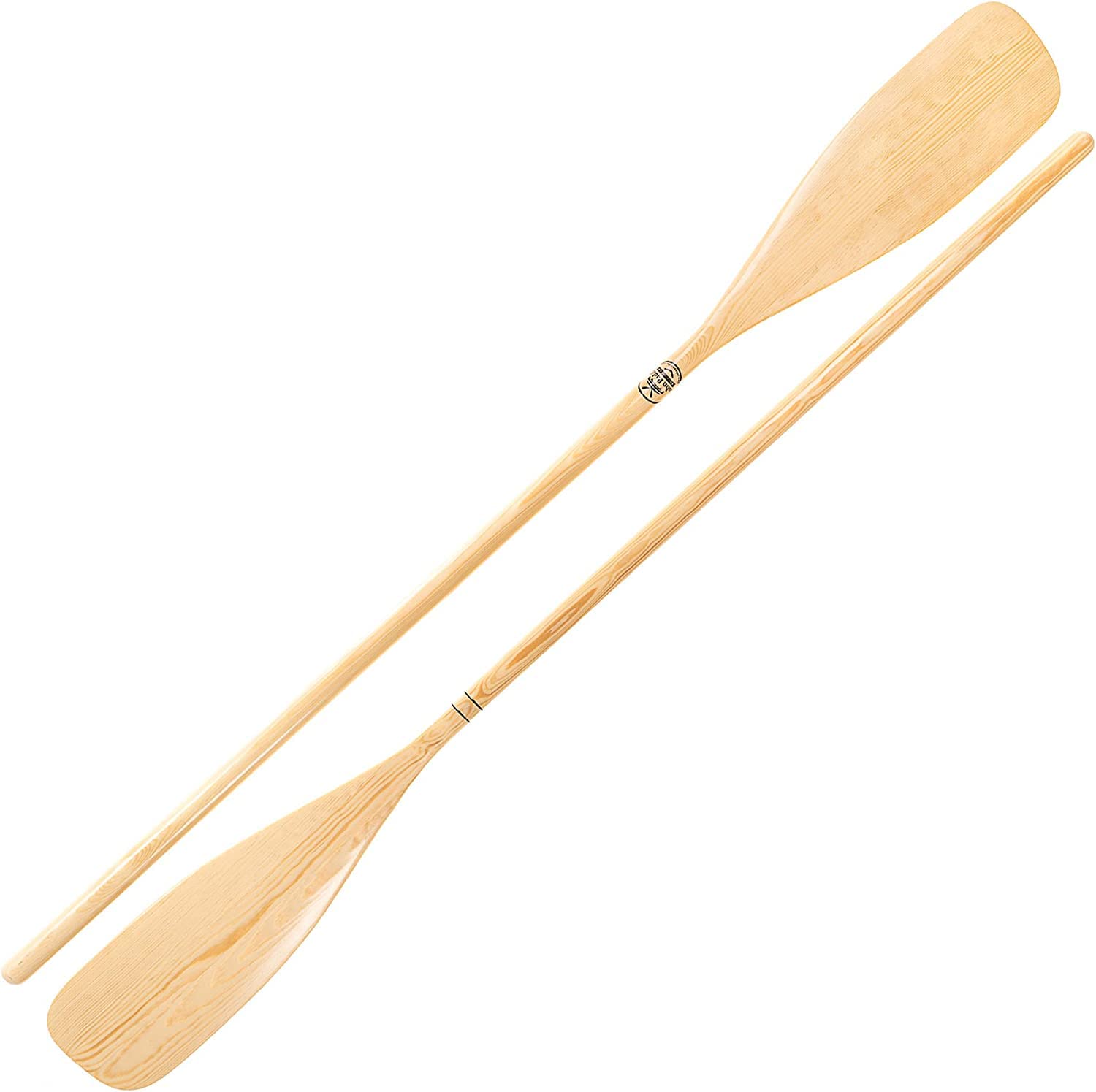2 Stück Schlauchbootpaddel/Ruder aus Holz fur Ponton, Rafting, Angelboote usw/nur Ruder oder Ruder + Paddle Sleeve zur Auswahl 150cm,160cm