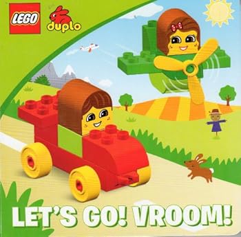 Hardcover Let's Go! Vroom! Book