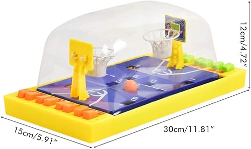 Miniatura 2 de Dan&Dre Juego de mesa de baloncesto con dedos Juego de mesa de escritorio para cancha de baloncesto, juguetes de tiro, juguete interactivo para