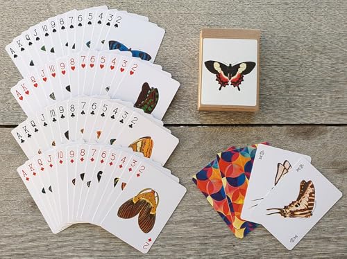 Baraja de póker Beautiful Butterfly 54 cartas variadas miniatura 3