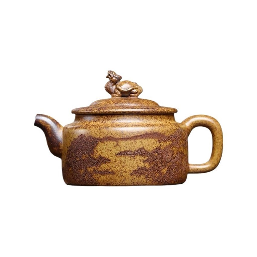 Teesieb Retro Exquisite Bergblick Drachenschildkröte Teekanne Teezeremonie Liefert Keramik Teekanne Wasserkocher