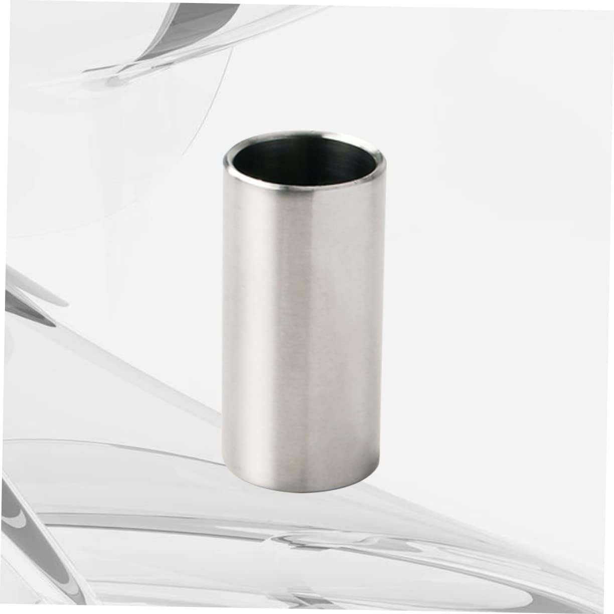 Kisangel Stainless Steel Guitar Slides for Acoustic Electric Guitars Silver Slide
