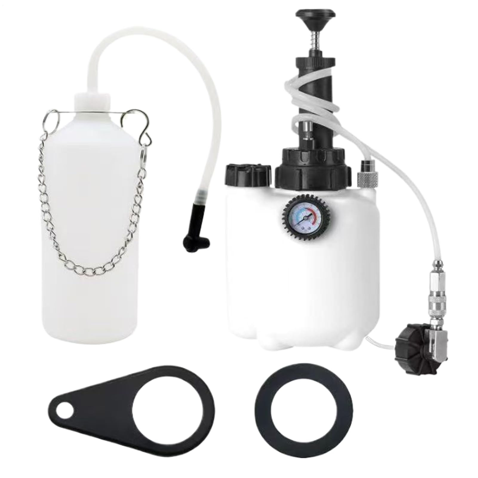 Kit Per Sanguinamento Freni A Pressione Pezzo Di Ricambio Per Autoveicoli | Pompa Fluido Manuale Per Sanguinamento Impianto Frenante per Autovetture Camper Camion Berline Pick-up