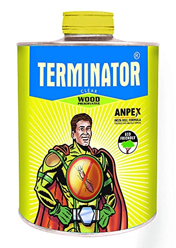 Image of Pidilite Terminator Eco-Friendly Termite Killer Refill pack (1 litre) & Pidilite Terminator Eco-Friendly Termite Killer Spray (1 Ltr)