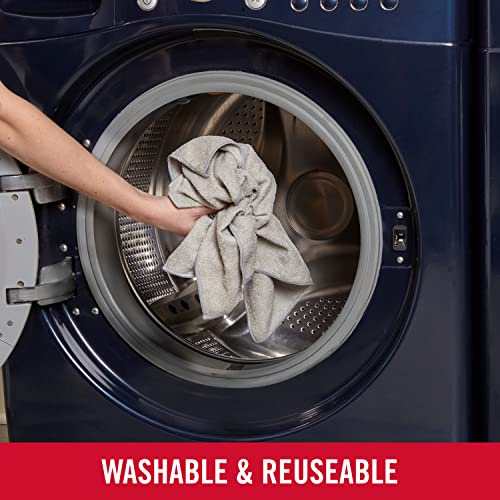 Image of Rubbermaid All Purpose Microfiber Cleaning Cloth Towels, 12 inchx12 inch, Non-Scratch, Reusable /Washable for Cleaning /Wiping /Polishing for Home /Kitchen /Car (Pack of 300)