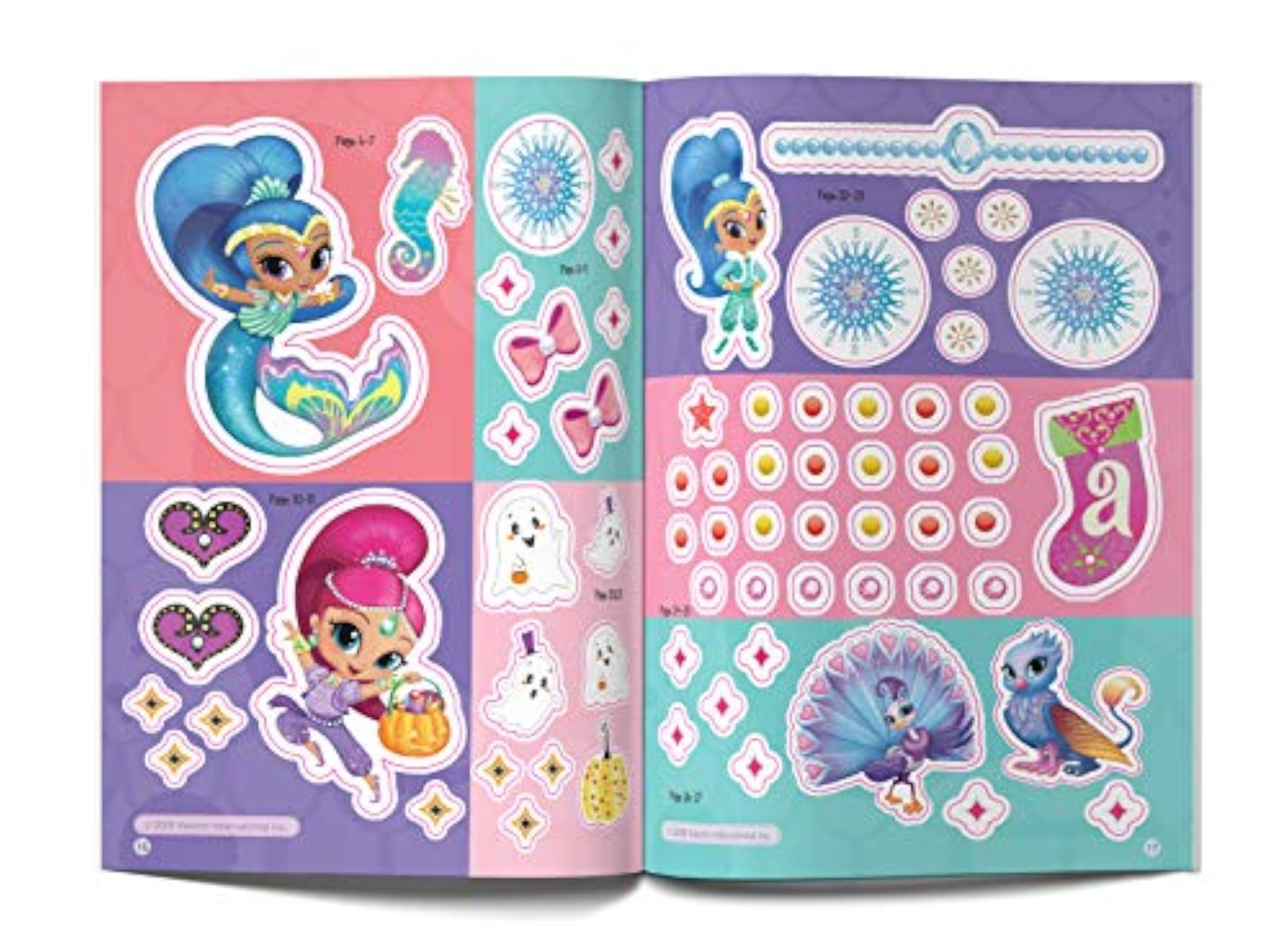 Twinsies - Sticker Book For (Shimmer And Shine), Children's Book