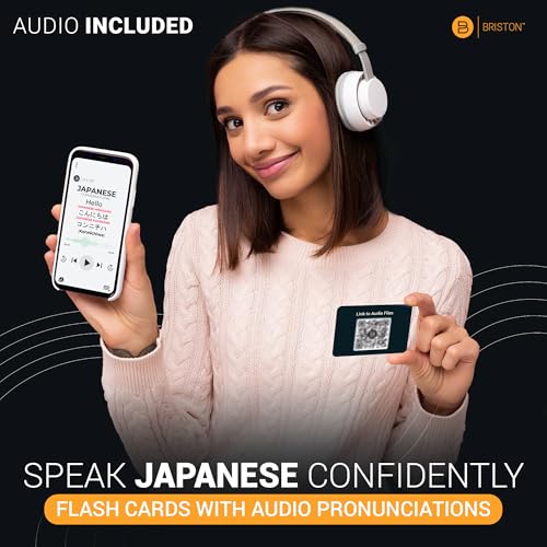 Image of Japanese Conversational Phrase Flash Cards - 75 Beginner Sayings for Travel, Memory, Quick Reference - Educational Language Learning Resource Tool - Fun Play - Kids, Students, Classroom, Homeschool