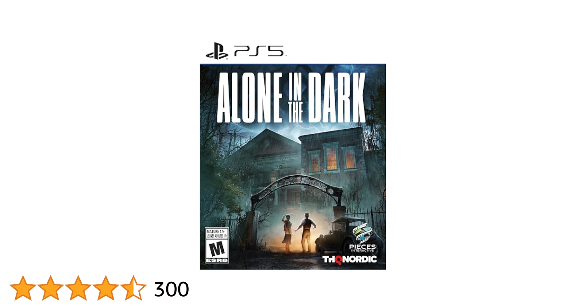 ARRON - PS5ソフトAlone in the Dark(アローン・イン・ザ・ダーク) THQ Nordic Amazon.com: Alone in the Dark - PlayStation 5 : Thq Nordic