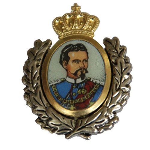 Broche Vintage Edelweiss En Bakélite - Porte-bonheur, Symbole De Longévité - Fermoir Argenté