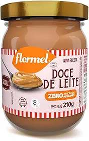 Doce de Leite Cremoso FLORMEL 210 Gramas (pacote variado).