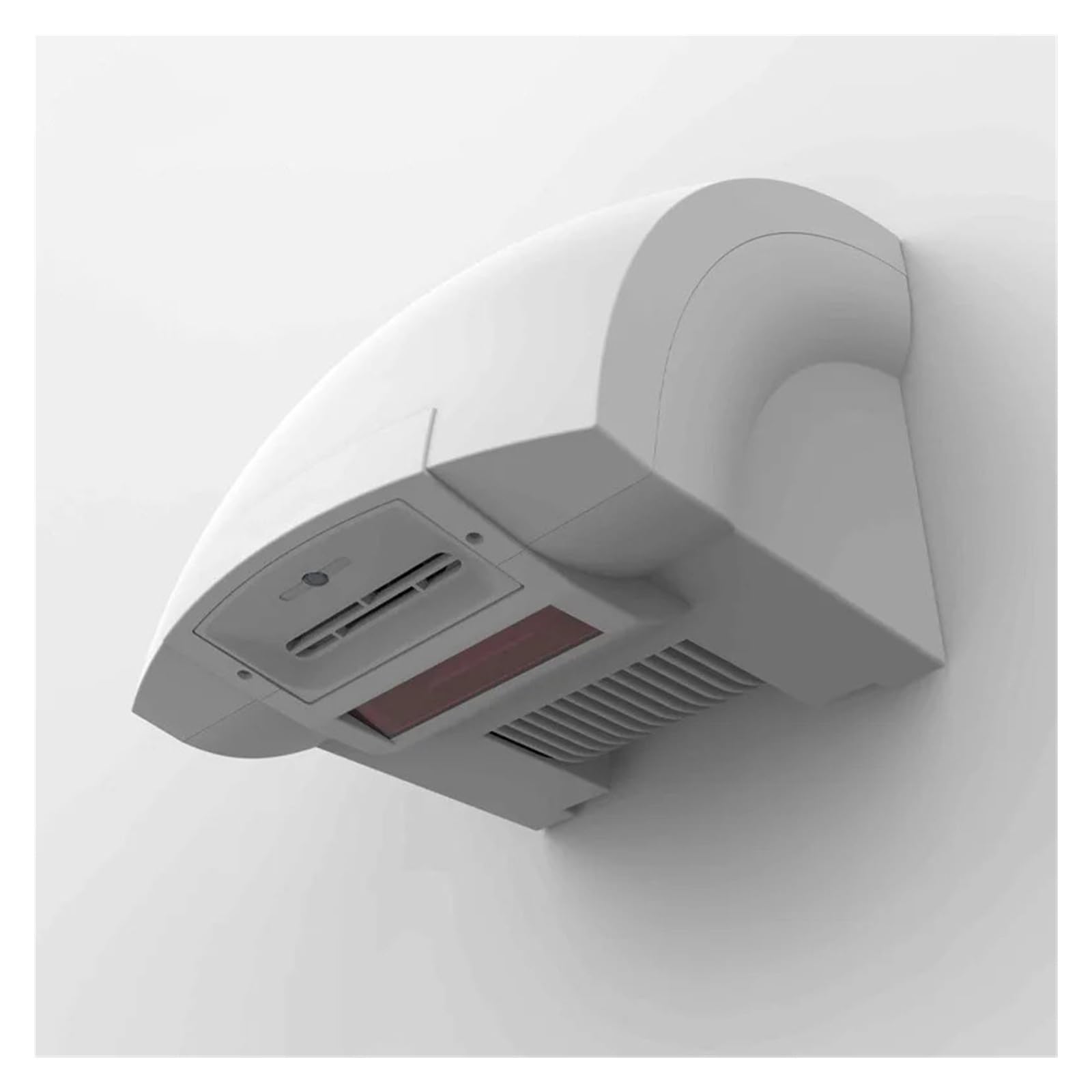 Secamanos Electrico, Secador de Manos de inducción Inteligente Totalmente automático, montado en la Pared, de Aire Caliente frío de Alta Velocidad.