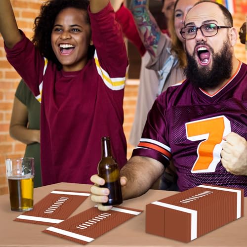 Servilletas de fútbol de alta absorción en pack de 100 unidades para mesas temáticas 6