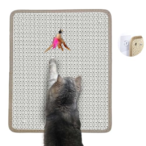 Cat Nail File Scratcher with Sisal Mat