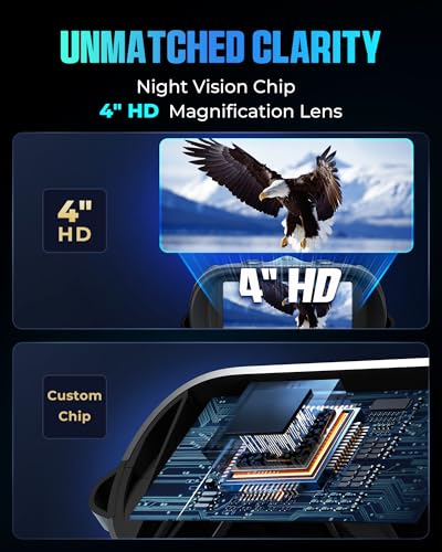 Image of CIGMAN True 4K Night Vision Binoculars,Infrared Goggles with Full-Color Low-Light Imaging, 7-Layer Coated Lens,18H Battery for Wildlife, Security, Outdoor Adventure