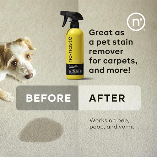 Image of Nonaste Oatmeal Dog Shampoo & Pet Stain Odor Eliminator Set, 16 oz, Pk 2