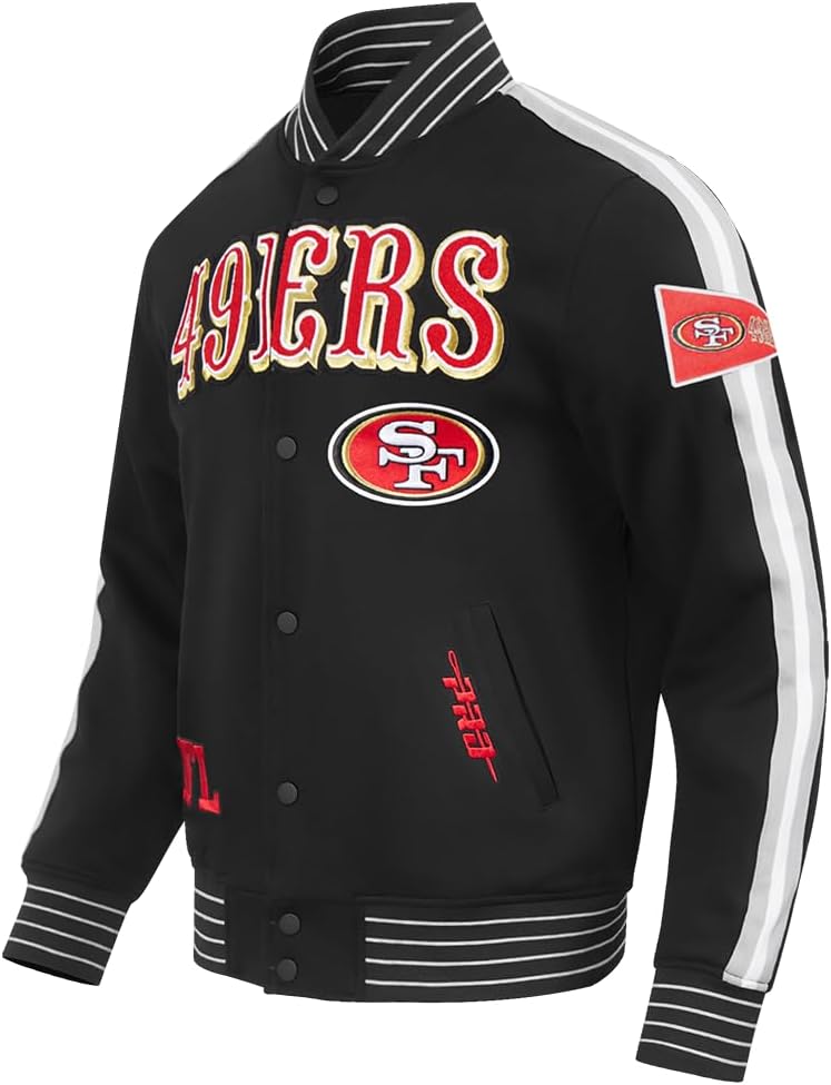 Pro Standard Mens NFL Pro Game Day Jacket Double Knit Jacket - Image 2