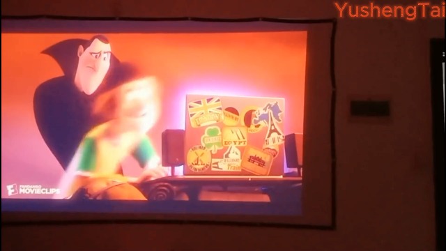Beamerscherm 100 inch, beeldverhouding 16 Beamerscherm 100 inch, beeldverhouding 16