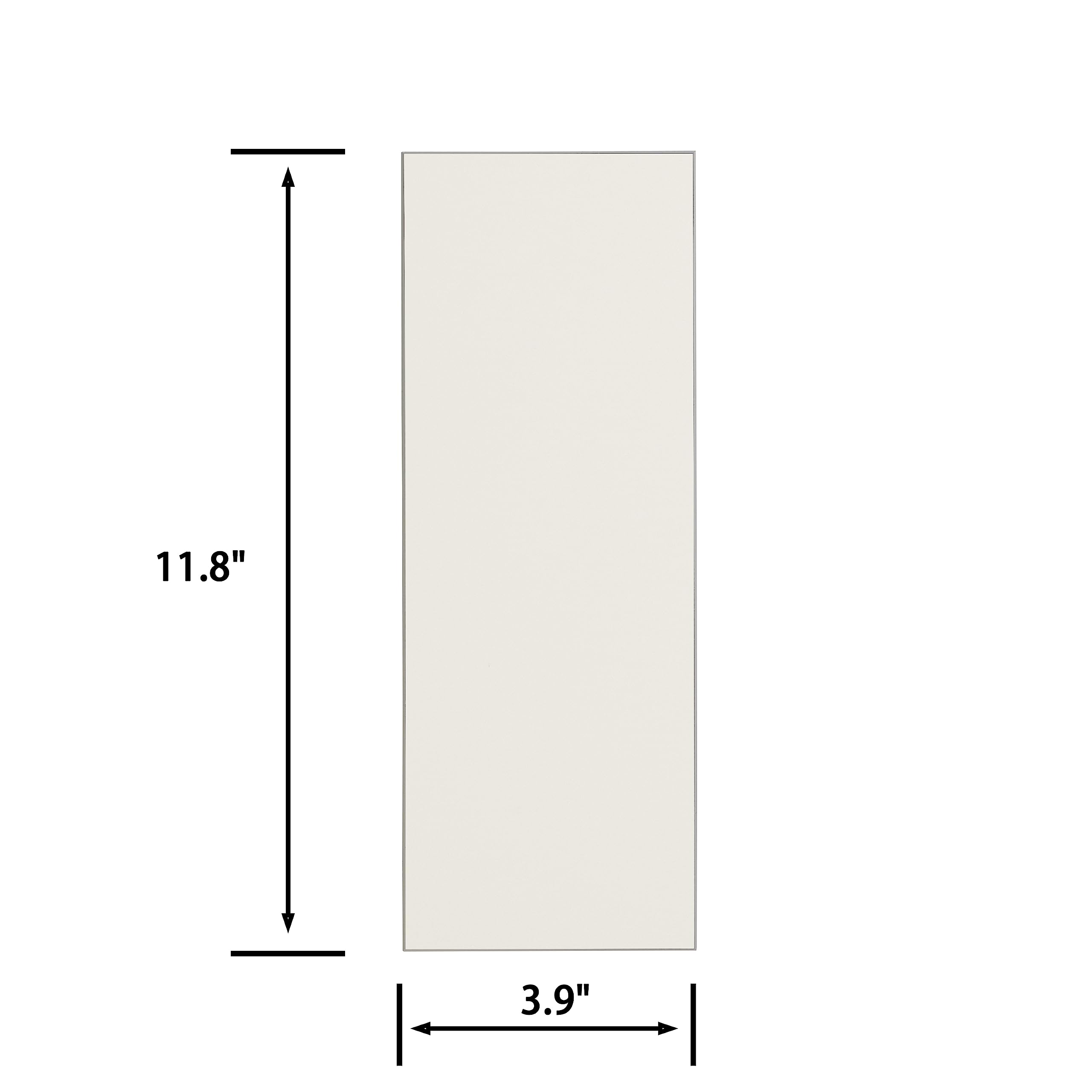 Avant Decor | 24 Tiles | Stone Composite Subway Solid Color Tiles ...