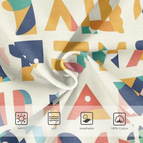 KLL Scandinavian Style Alphabet Little Boys Soft Briefs Underwear Breathable Children Panties3