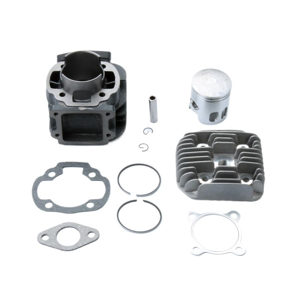 Scooter 70cc Big Bore Kit cilindro albero motore adatto per Pista 2 Scoop 50cc AC 47mm / 10mm Kit cilindro pistone albero motore Kit di modifica